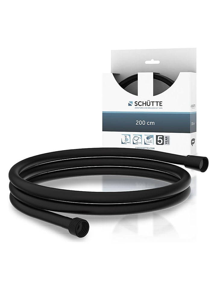 Schütte Brauseschlauch in Schwarz - (L)200 cm - onesize