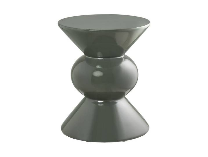 freiraum Beistelltisch Rosolina, in Grün, Fiberglas - 33,5x40,5cm (LxH)