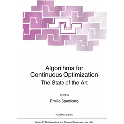 Algorithms for Continuous Optimization, Fachbücher von E. Spedicato