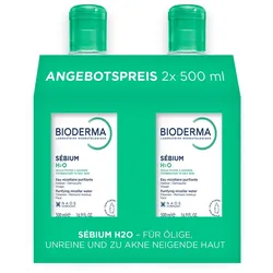 BIODERMA Sebium H2O Reinigungslösung Duo 2X500 ml