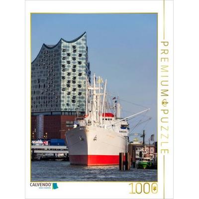 CALVENDO Puzzle Hamburg - Elbphilharmonie | 1000 Teile Lege-Größe 64x48cm Foto-Puzzle für glückliche Stunden