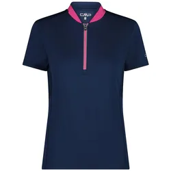 CMP Campagnolo, Damen, Velotrikot, Stretch Radtrikot (34), Blau, 34