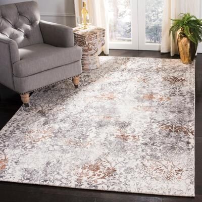 SAFAVIEH Hand-knotted Expression Melisa Vintage Abstract Wool Rug