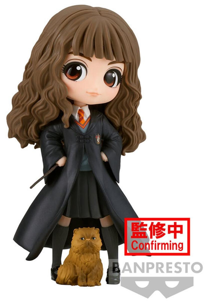 Banpresto Harry Potter Q Posket Hermione Granger figuur, zwart, 14 cm