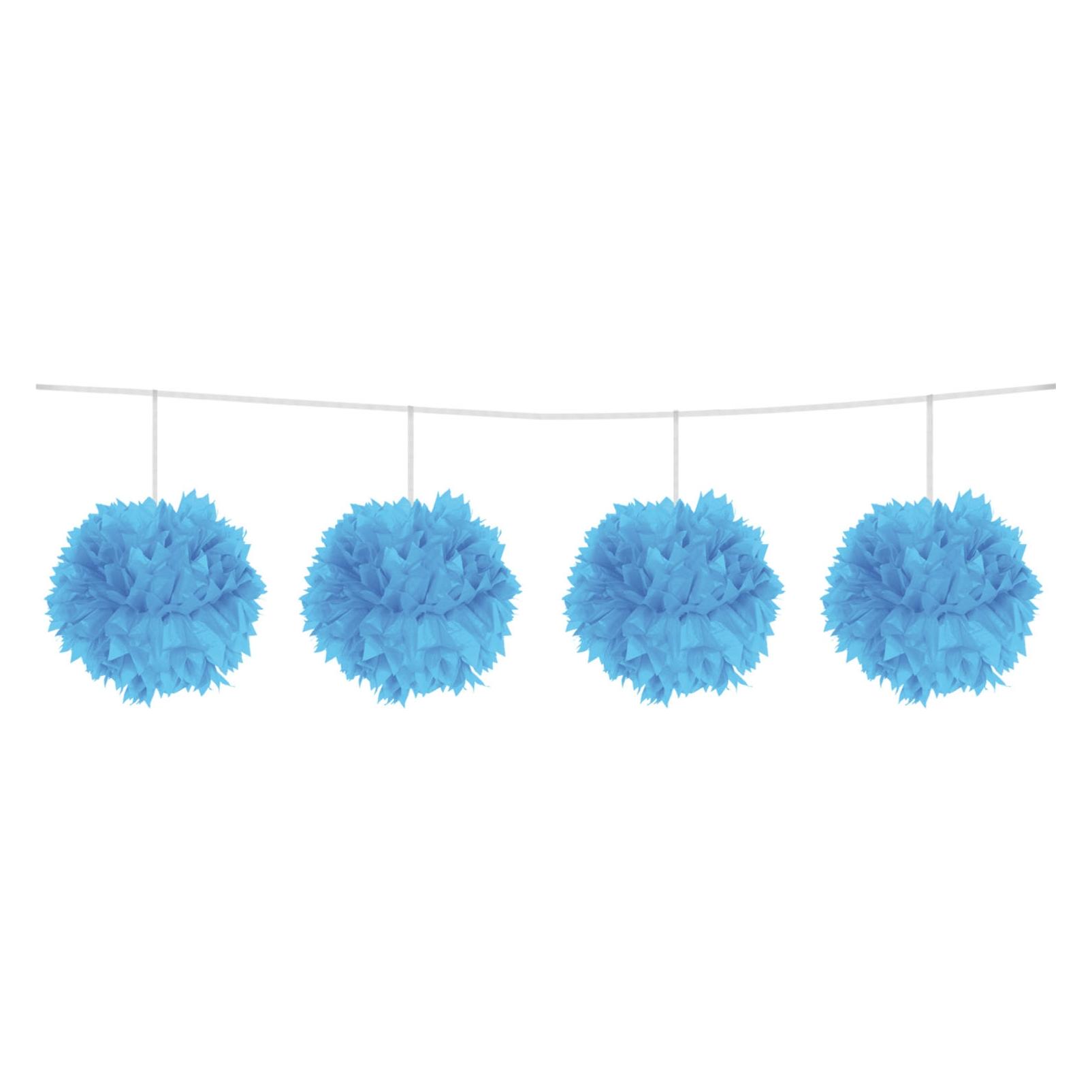 Folat Blau Quasten Garland (1 Stk.) (22851)