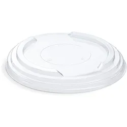 50x Deckel transparent Ø185mm aus rPET für Salatschalen Feinkostschalen