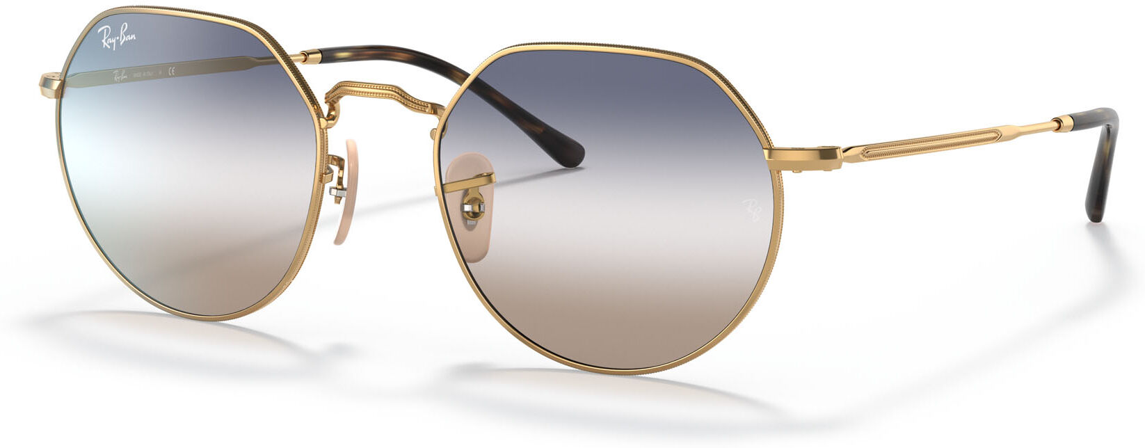 Ray Ban Lunettes de soleil Ray-Ban Jack Bi-Gradient RB 3565 (001/GD) Femme