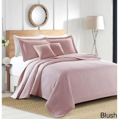 Sherry Kline Rombo Embroidered 3-piece Quilt Set