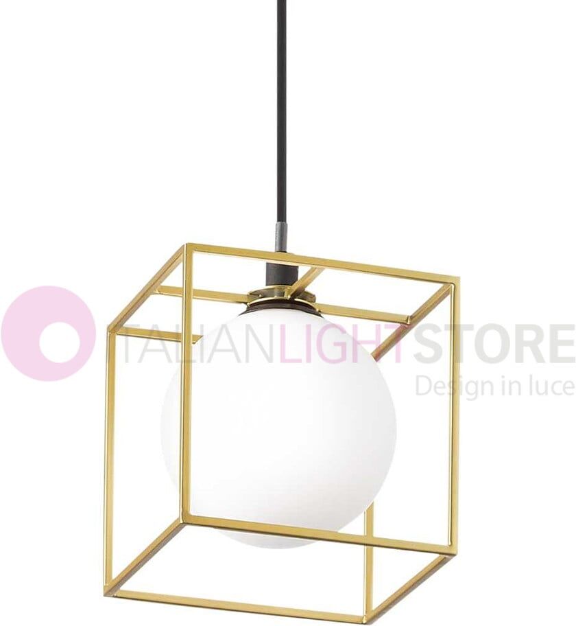 Lingotto Ideal Lux Mini Sospensione Led Design Vintage
