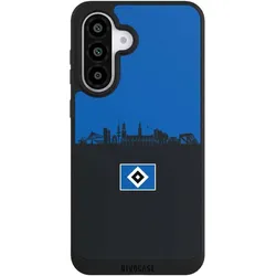 Nivocase Handyhülle für Samsung Galaxy A56 5G Hülle NIVOpure Case Schwarz HSV Hamburg Skyline (Samsung Galaxy A56 5G), Smartphone Hülle, Schwarz