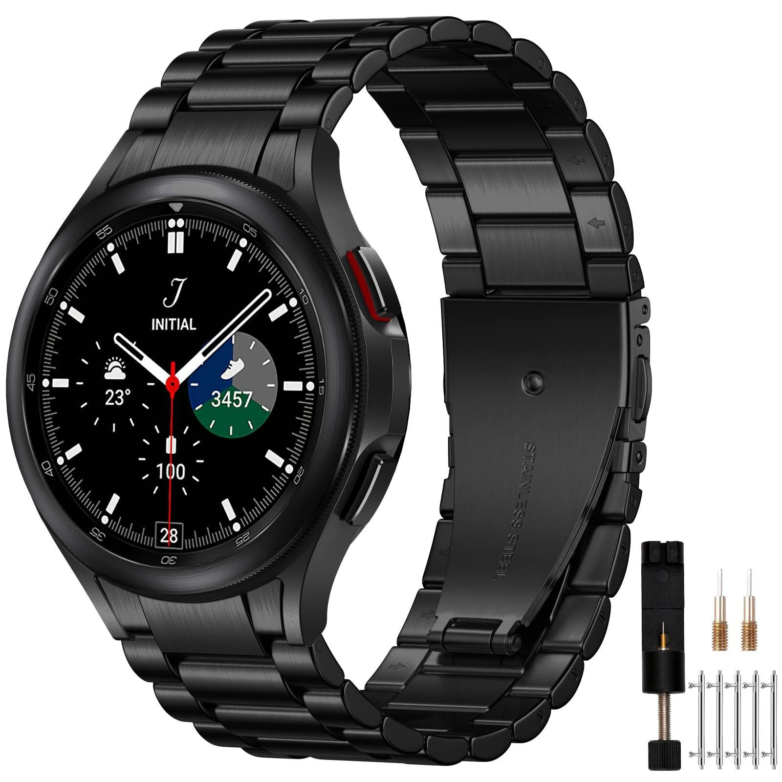 Merkloze RVS vervangband voor smartwatch