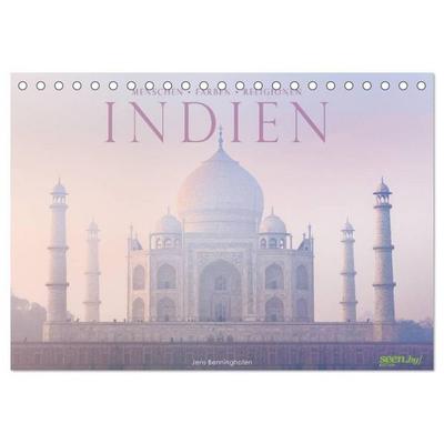 Indien: Menschen • Farben • Religionen (Tischkalender 2027 DIN A5 quer), CALVENDO Monatskalender