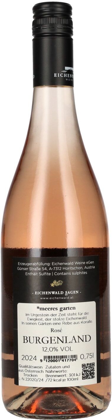 Eichenwald Weine Eichenwald DIE KORALLENREBE Rosé 2024 12% Vol. 0,75l