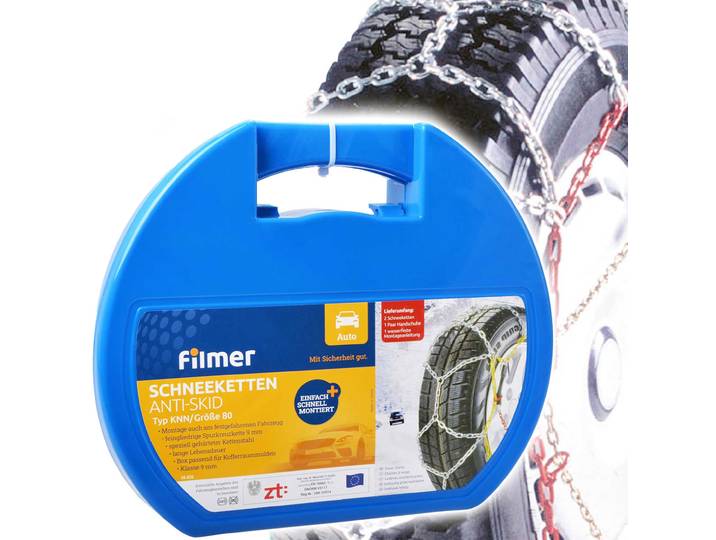 Schneeketten 9mm, 13 -17 , 175-225mm