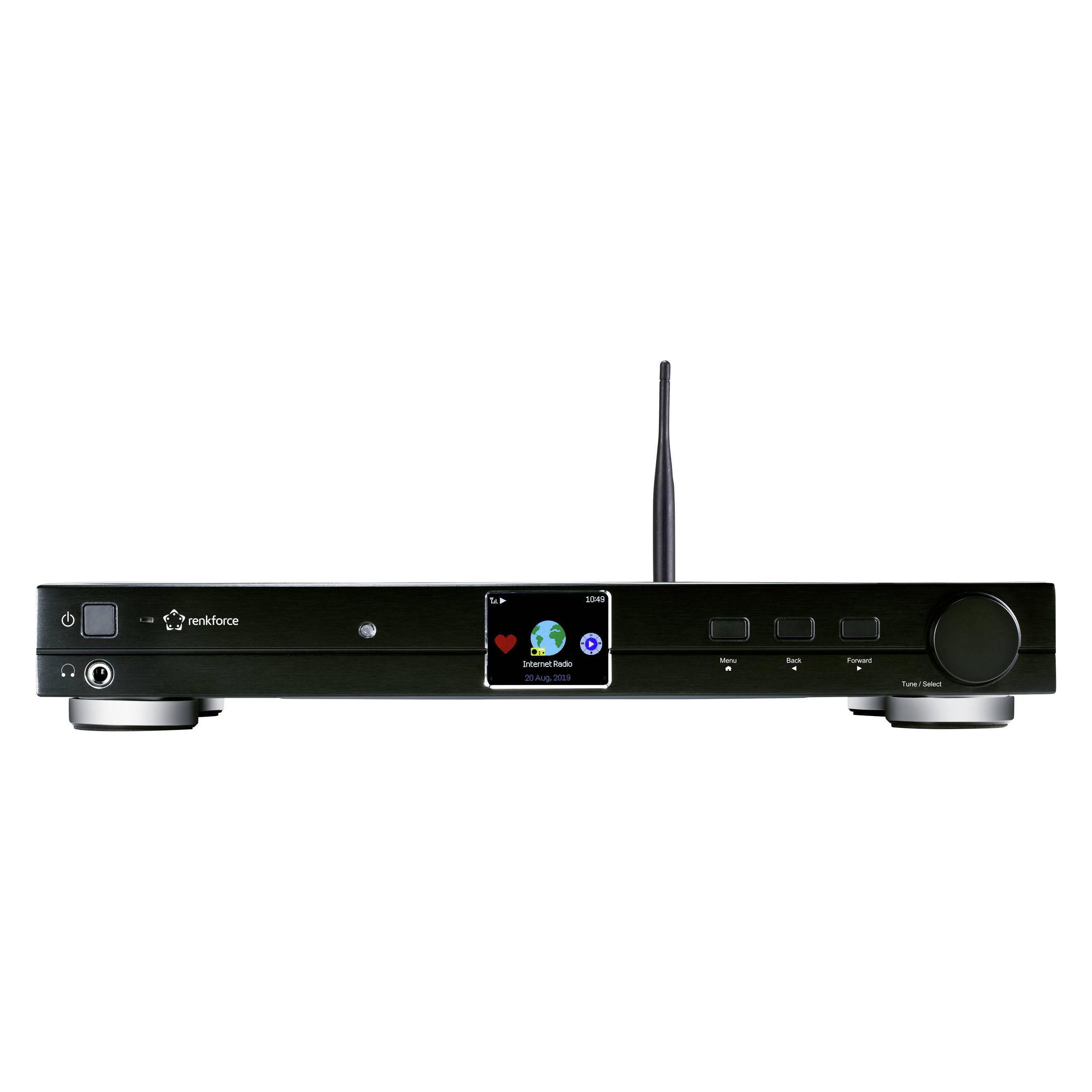 Renkforce RF-DAB-IR 1700 HiFi Tuner DAB+ (DAB+, FM, Bluetooth, WLAN) (MA-20)