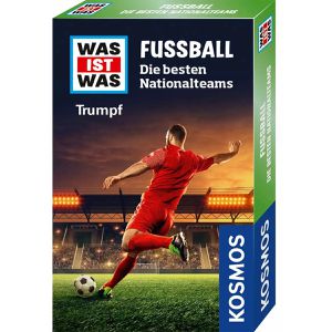 Kosmos Kartenspiel 74190, WAS IST WAS Fussball, ab 8 Jahre, 2-4 Spieler