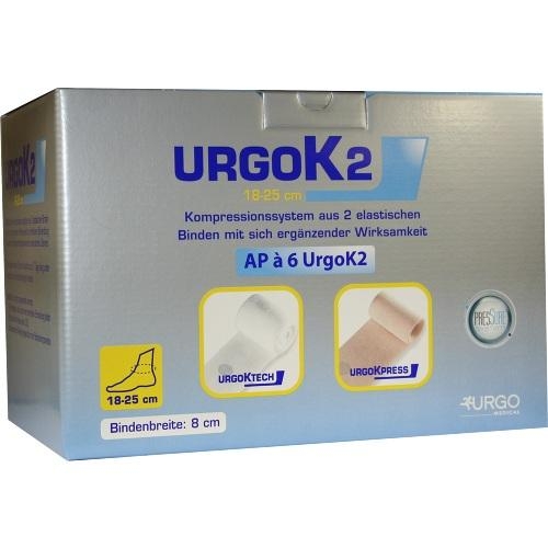 Urgo GmbH Urgok2 Kompr.syst.knöchelumf.18-25cm 8cm br. 05381840