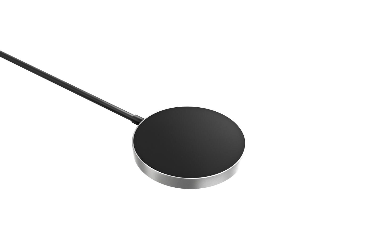 Samsung 15W Wits Wireless Magnetischer Single Pad Charger mit Kabel 1,5m, schwarz GP-PWU025WIABW