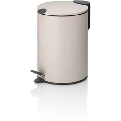 Kela Kosmetikeimer Mats Silent Close Metall Beige