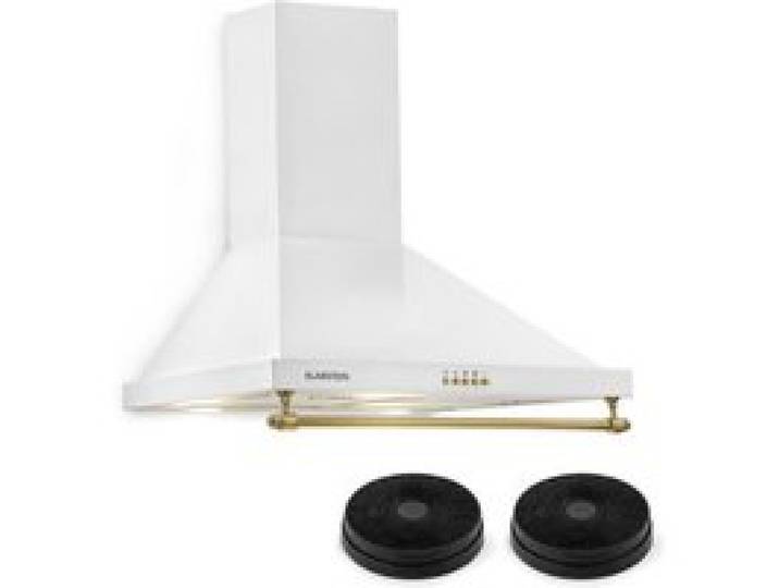 Hotte aspirante murale Klarstein Montblanc 60cm - 610m³-h - classe A - blanc