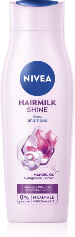 NIVEA Hairmilk Shine shampoing traitant 250 ml