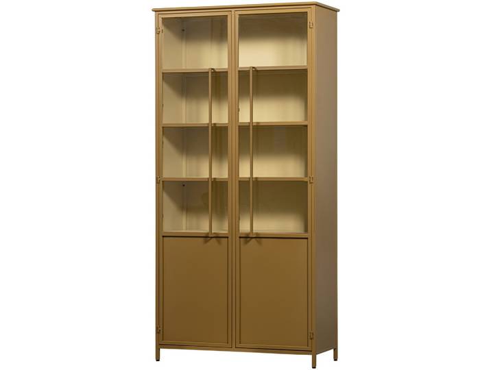 Vitrine Exhibit Honiggelb