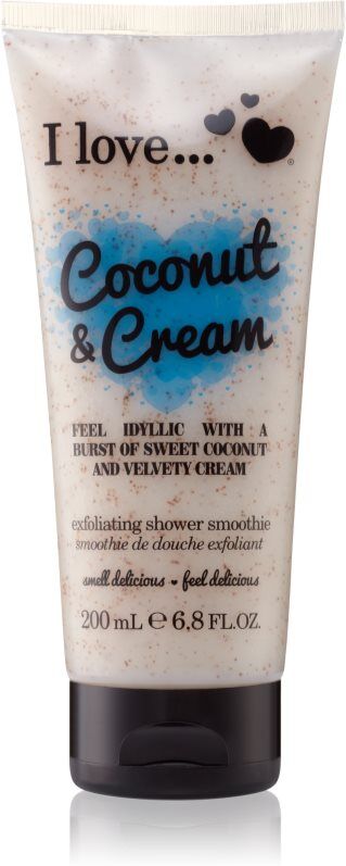 I Love Coconut & Cream Shower Scrub 200 ml