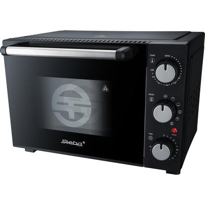 STEBA Minibackofen "KB M19", schwarz, B:45cm H:31cm T:37cm, Minibacköfen, Minibackofen