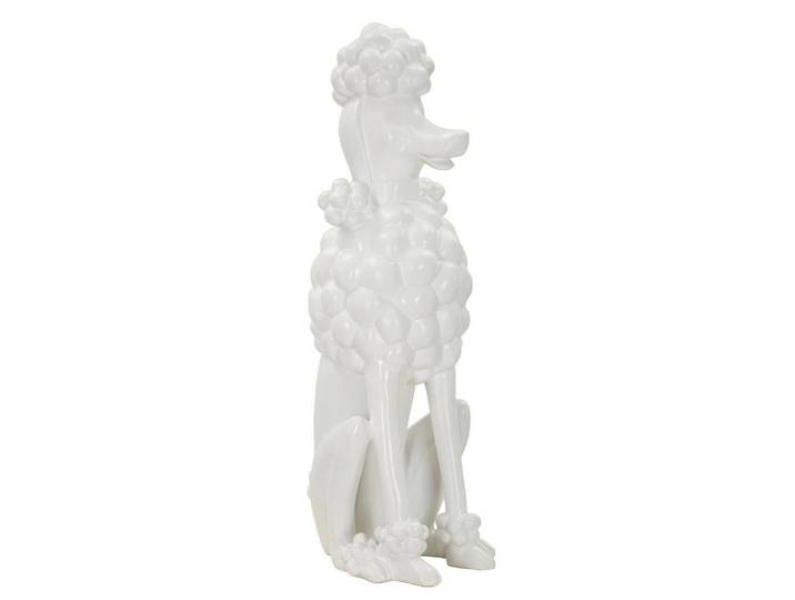 SKULPTUR Kunststoff, Weiß