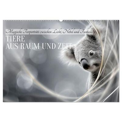 Tiere aus Traum und Zeit (Wandkalender 2027 DIN A2 quer), CALVENDO Monatskalender