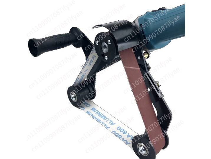 Machine à tirer les fils en acier inoxydable, machine à polir, ponceuse à bande, meuleuse d'angle, accessoires de tête de ponceuse à bande