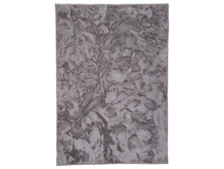 Tapis en fausse fourrure gris 160x230 cm