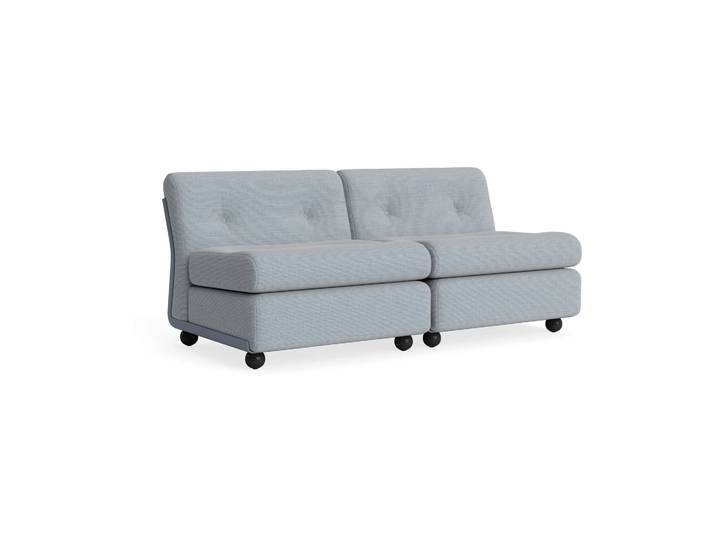 HAY Amanta Sofamodul Frost blue-naveli 723, 2-sitzig