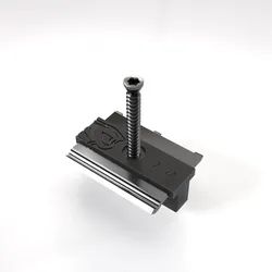 COBRA FASTENER HYBRID Clip 7-22 Gr.L- 90 Clips inkl. Schrauben & Bit für Bambus