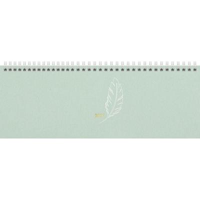 rido/idé 7036331007 Querterminbuch Premium Young Line 2027 'Feather' 297×105 mm, Textil