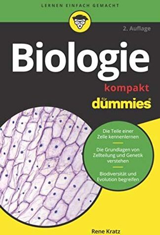 Rene Kratz - Biologie kompakt für Dummies - Preis vom 17.10.2026 19:25:27 h