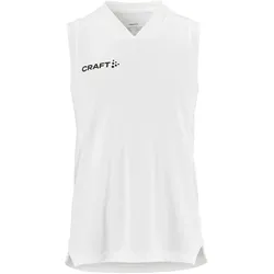 CRAFT Basket 2.0 Contrast Basketballtrikot Kinder 1000 - white 122/128