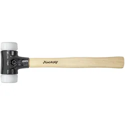 Wiha Schonhammer Safety sehr hart/sehr hart mit Hickory-Holzstiel, Rund-Schlagkopf - 26646