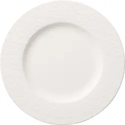 Manufacture Rock Blanc Teller für Mittagsgerichte 27 cm mit Rille