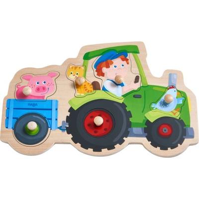 Greifpuzzle Lustige Traktorfahrt