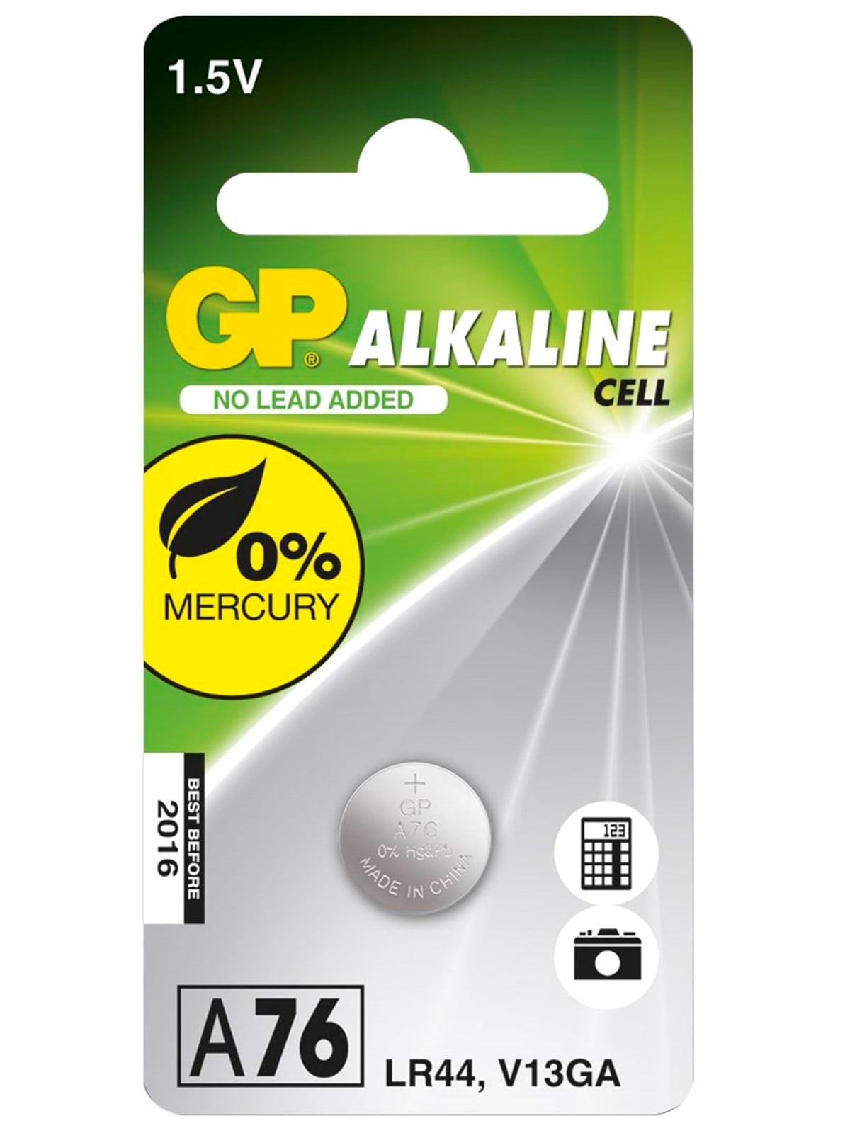 GP A76 - Batterie - LR44