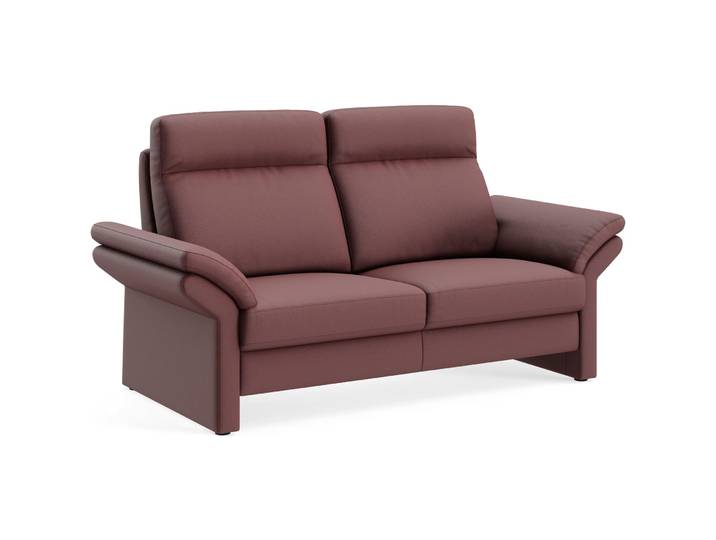 Sofa Albula Echtleder Mercury red B 182 T 89 cm - Möbel Konfigurator: Traummöbel individuell zusammenstellen