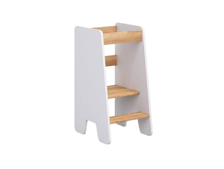 Raumhirsch Furniture Stehhilfe LERNTURM für Kinder, Sicherer Küchenhelfer für kleine Entdecker