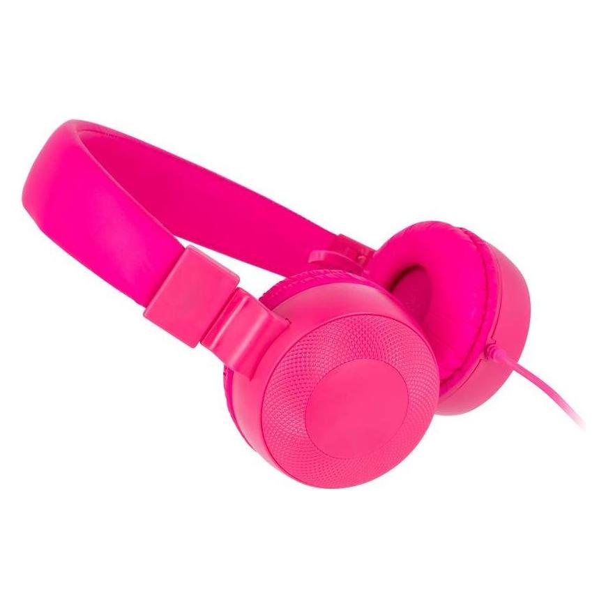 Setty Kabelgebundene Kopfhörer in Rosa (Keine Geräuschunterdrückung, Kabelgebunden) (D1021)