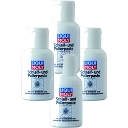 4x Polierpaste LIQUI MOLY 6297 Schleif- und Polierpaste Deckharz 25 ml