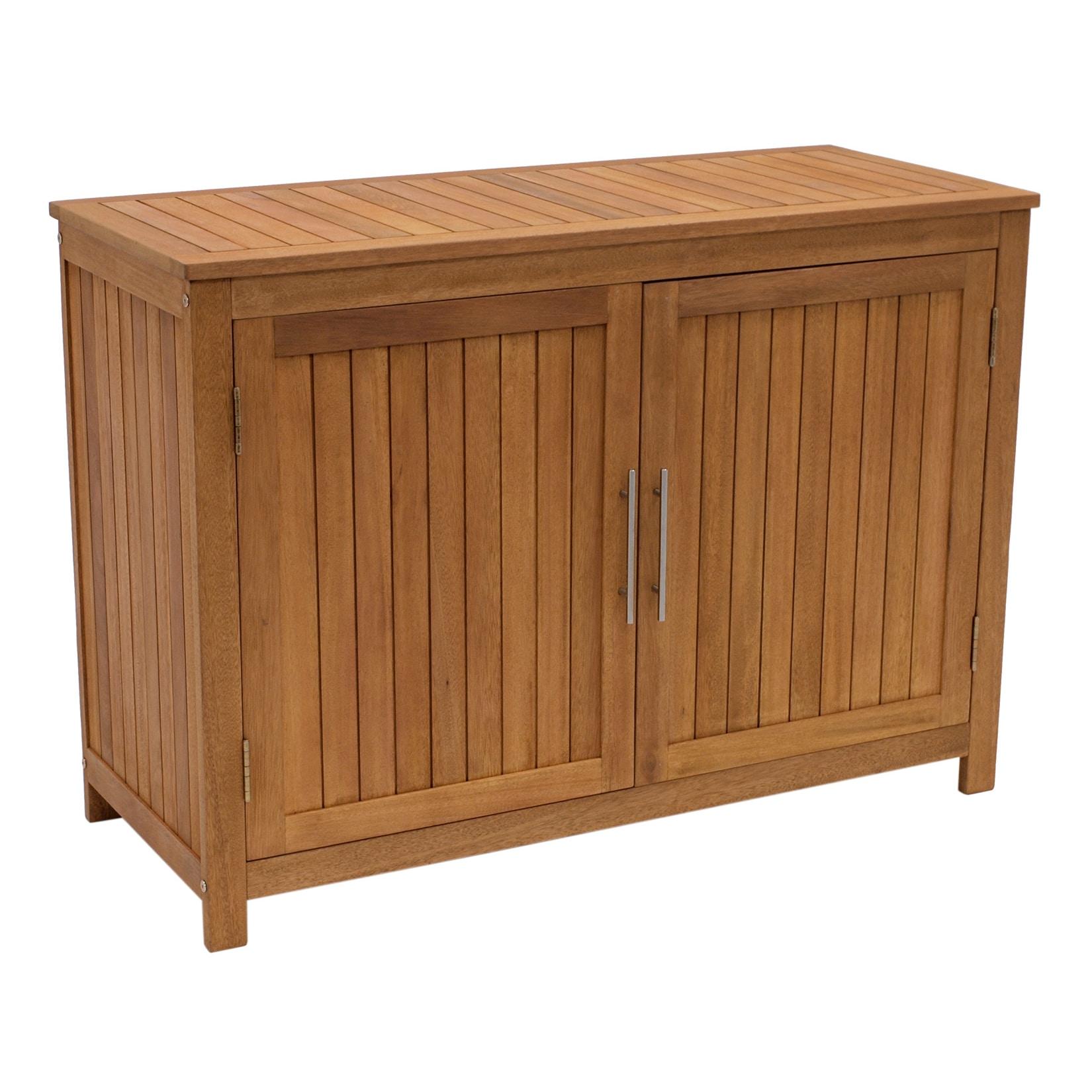 Konsolenschrank CABINET 120x50x85cm, Eukalyptus geölt