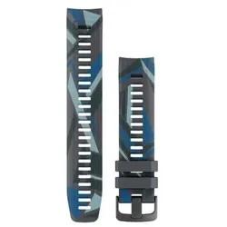  Uhrenarmbänder Anthrazit-Blau 