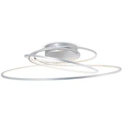Bopp LED-Deckenleuchte At Aluminium Grau Alu gebürstet
