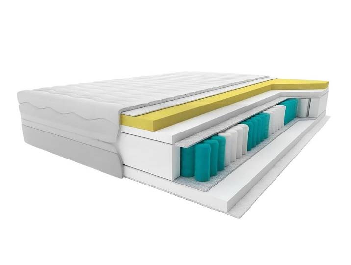 Hybridmatratze Visco-Schaumstoff Matratze mit 7 Zonen für optimalen Schlafkomfort, JVmoebel, 20 cm hoch, (Matratze), Made in Europa