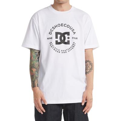 T-Shirt DC SHOES "DC Star Pilot", Herren, Gr. S, weiß, Obermaterial: 100% Baumwolle., Shirts T-Shirt